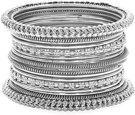 Aheli Tribal Traditional Antique Silver Oxidised Bangles Fashion